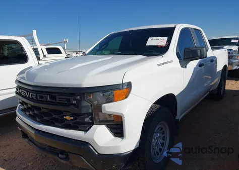 2023 Chevrolet Silverado 1500 4Wd Standard Bed Wt from USA, damaged, VIN 1GCRDAED1PZ103253